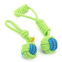 image-HOOPET Dog Toy Chews Cotton Rope Knot Ball Grinding Teeth Odontoprisis Pet Large Small 7 Style Options