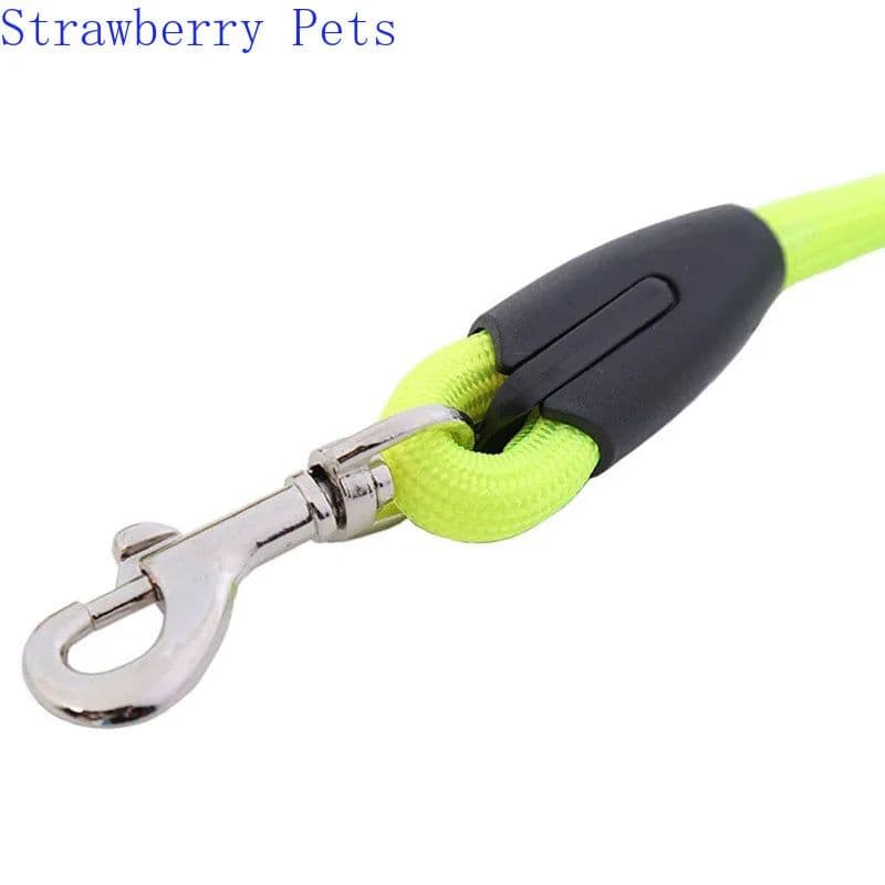 image-Durable Nylon Rainbow 1.2M Pet Dog Leash Walking Training Leash Cats Dogs Harness Collar Leashes Strap Belt Rope