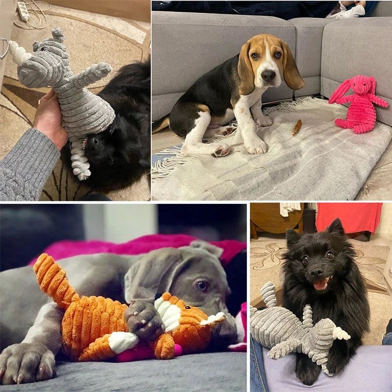 image-1pc Colorful Screaming Rubber Pig Pet Teasing Squeak Squeaker Chew Toy Puppy Toy for Dogs for Large Dogs Sound Voice Dog Toys