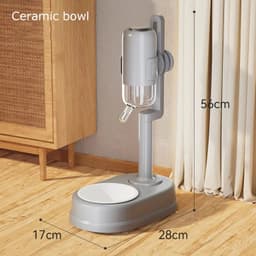 image-Pet Feeding & Watering Bowls Automatic Feeders Dog Bowl Water Dispenser No-Drip Easy-Clean Automatic Feeder Pet Feeding Bowl