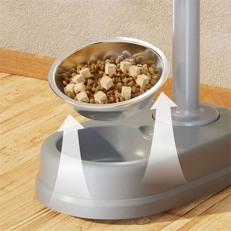 image-Pet Feeding & Watering Bowls Automatic Feeders Dog Bowl Water Dispenser No-Drip Easy-Clean Automatic Feeder Pet Feeding Bowl