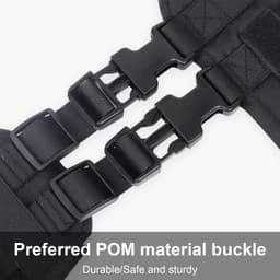 image-Medium Big Dog Harness Multifunction Tactical Dogs Vest More Solid Waterproof Oxford Cloth Dogs Harness Dog Accessoires Supplies