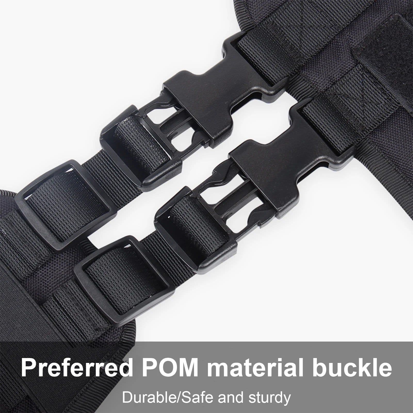 image-Medium Big Dog Harness Multifunction Tactical Dogs Vest More Solid Waterproof Oxford Cloth Dogs Harness Dog Accessoires Supplies