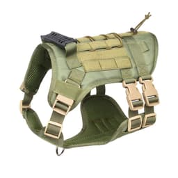 image-Medium Big Dog Harness Multifunction Tactical Dogs Vest More Solid Waterproof Oxford Cloth Dogs Harness Dog Accessoires Supplies