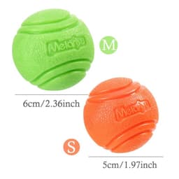image-Pet Dog Ball Chew Toys Funny Bouncy Rubber Solid Ball for Small Large Dog Toys Outdoor Throwing Training Toys Supplies