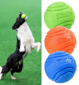 image-Pet Dog Ball Chew Toys Funny Bouncy Rubber Solid Ball for Small Large Dog Toys Outdoor Throwing Training Toys Supplies