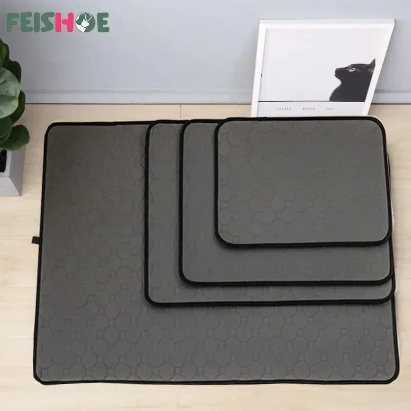 image-For Large Dogs Washable Dog Toilet Mat Reusable Training Pad Urine Absorbent Environment Protect Diaper Mat Dog Car Seat Cover