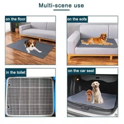 image-For Large Dogs Washable Dog Toilet Mat Reusable Training Pad Urine Absorbent Environment Protect Diaper Mat Dog Car Seat Cover