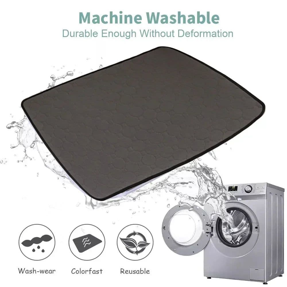 image-For Large Dogs Washable Dog Toilet Mat Reusable Training Pad Urine Absorbent Environment Protect Diaper Mat Dog Car Seat Cover