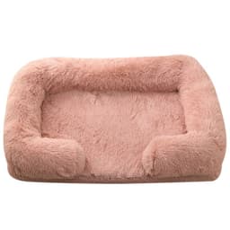 image-Large Dog Bed Dog Plush Pet Bed Winter Thickened Pad Dog Sleeping Bed Sofa Removable Pad Dog Small Large Dog square kennel