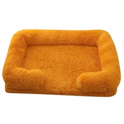 image-Large Dog Bed Dog Plush Pet Bed Winter Thickened Pad Dog Sleeping Bed Sofa Removable Pad Dog Small Large Dog square kennel
