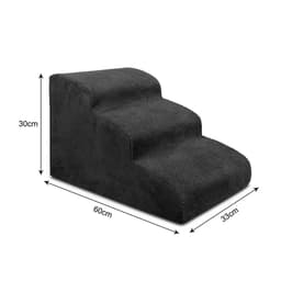 image-Detachable Cat Dog Stairs 2/3 Steps Ramp Sofa Puppy Old Dogs Non-slip Removable Ladder Climbing Aid High Couch Bed Pet Supplies