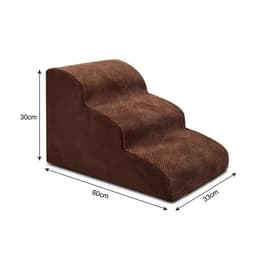 image-Detachable Cat Dog Stairs 2/3 Steps Ramp Sofa Puppy Old Dogs Non-slip Removable Ladder Climbing Aid High Couch Bed Pet Supplies