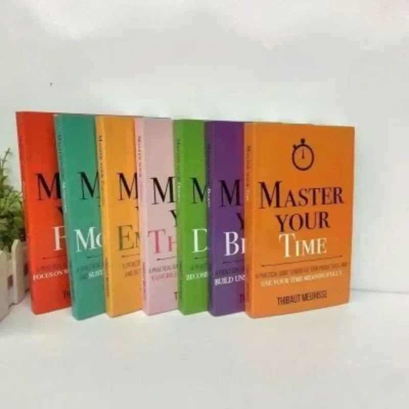 image-7 Books/Set By Thibaut Meurisse Master Your Time,Belifes,Destiny,Thinking,Emotions,Motivation,Focus Books Paperback