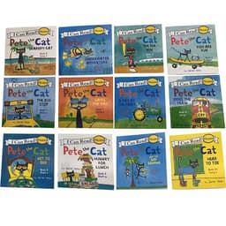 image-12pcs Books Pete The I Can Read Phonics Learning English Picture Book Kids Short Vowel Long Vowel Words Pocket Reading Book