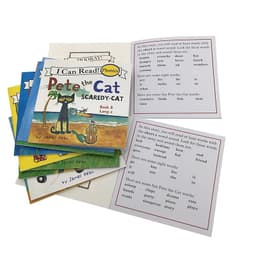image-12pcs Books Pete The I Can Read Phonics Learning English Picture Book Kids Short Vowel Long Vowel Words Pocket Reading Book