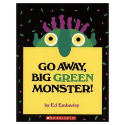 image-Go Away Big Green Monster Learning English Language Books for Kids Classroom Decoration Montessori Reading Picture Paper Books