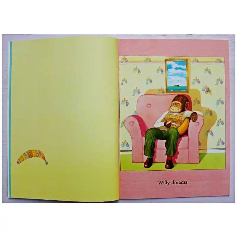 image-Willy the Dreamer By Anthony Browne Educational English Picture Book Learning Card Story Book For Baby Kids Children Gifts