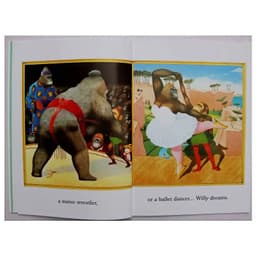 image-Willy the Dreamer By Anthony Browne Educational English Picture Book Learning Card Story Book For Baby Kids Children Gifts