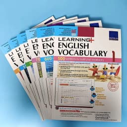 image-Singapore's Vocabulary Grammar Sap Learning English Book 1-6st Grade For 8-12 Year Homework Educational Geniebook Workbook Books