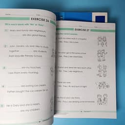 image-Singapore's Vocabulary Grammar Sap Learning English Book 1-6st Grade For 8-12 Year Homework Educational Geniebook Workbook Books
