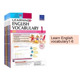 image-Singapore's Vocabulary Grammar Sap Learning English Book 1-6st Grade For 8-12 Year Homework Educational Geniebook Workbook Books