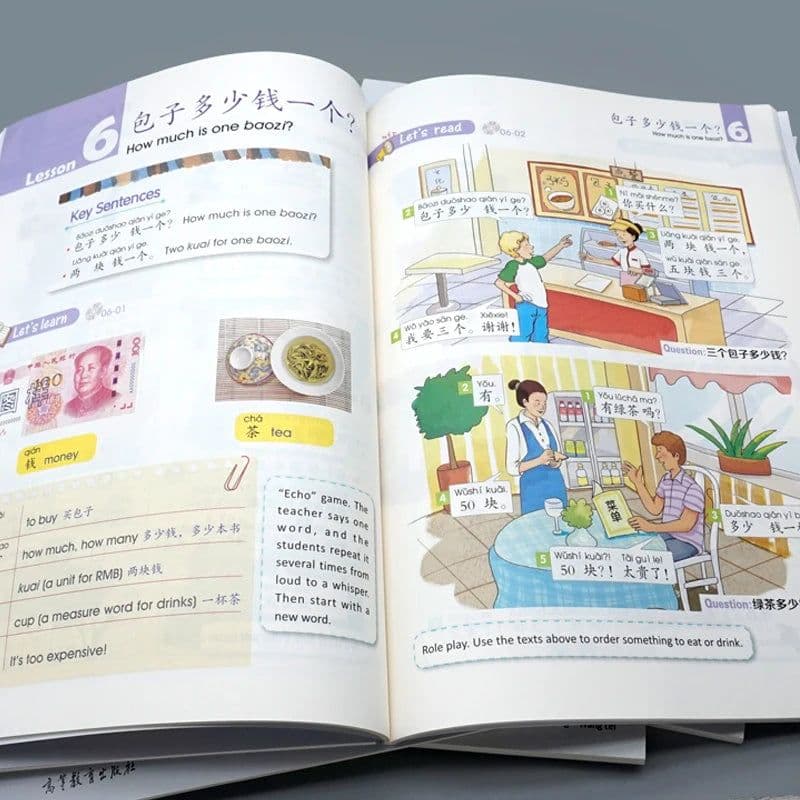 image-Children'S Book 6 Books/Set Yct Standard Course 1 2 3 Yct Activity Books 1 2 3 Book To Learn Chinese for Kids