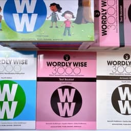 image-35PCS/SET WORDLY WISE 3000 Book K-12 IELTS TOEFL English Word Vocabulary Expansion Textbook Test Booklet Learning for Children