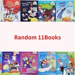 image-Random 11 Books Dr. Seuss Series Interesting Story Children's Picture English Books Kids Child Festival Gift Toy Enlightenment