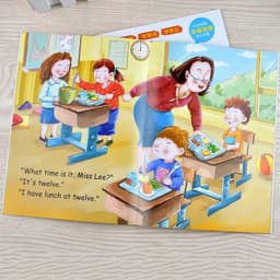image-English enlightenment picture books for young children aged 3-6 English textbooks for early childhood education 12 books libros
