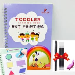image-Reusable Learning Alphabet 3D Calligraphy Copybook Math English Book Drawing Numbers Education for Kids Practice Toy Gifts