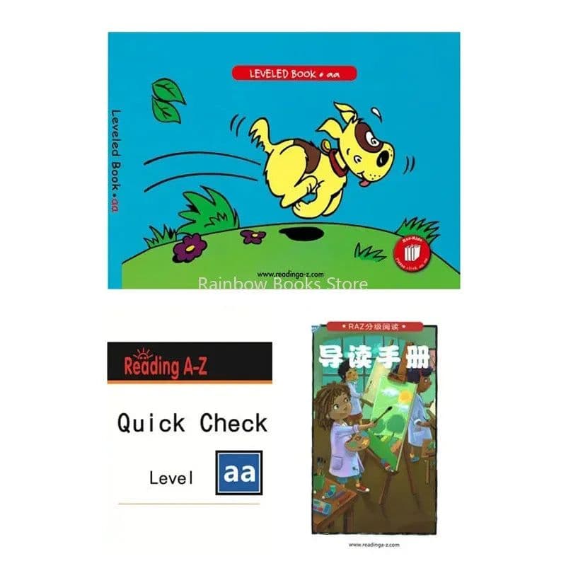image-English Book Grading Reading Picture Book Reading AA-C Level Bound Collection Book Point Reading Edition