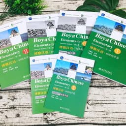 image-Boya Chinese Elementary Vol.I+II (2nd Edition) Textbooks+Workbooks+Handbooks of Words Long-Term University Mandarin Books