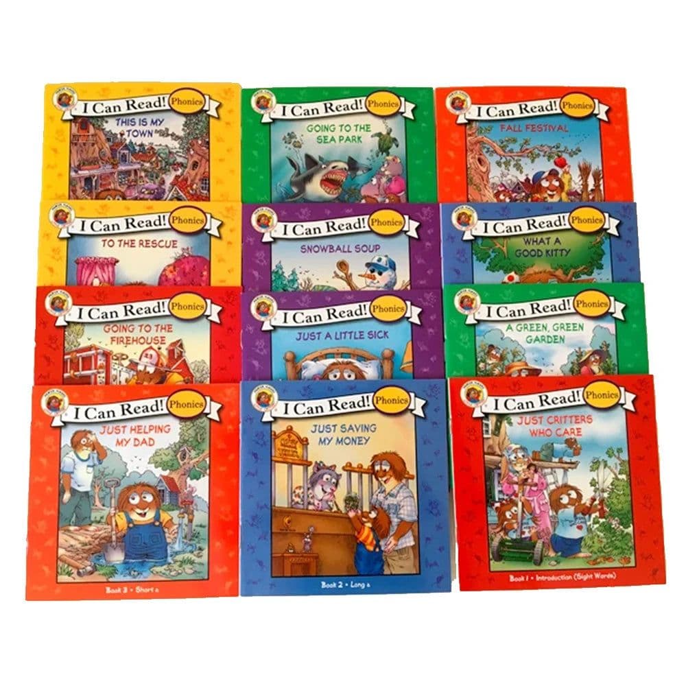 image-12 Books/Set I Can Read Phonics My Very First Picture Books English Book for Children Kids Baby Pocket Story Book Montessori