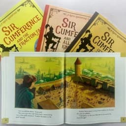 image-11 Books Sir Cumference Math Adventure Children's Extracurricular Reading Picture Book in English