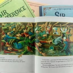 image-11 Books Sir Cumference Math Adventure Children's Extracurricular Reading Picture Book in English