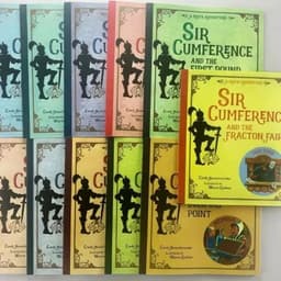 image-11 Books Sir Cumference Math Adventure Children's Extracurricular Reading Picture Book in English