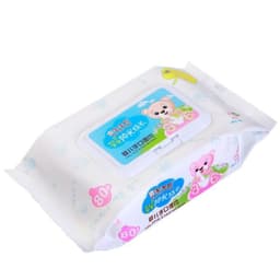 image-Wet wipes baby 80 pumping baby wipes with lid