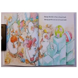 image-Sheep in a Shop By Nancy E. Shaw Educational English Picture Book Learning Card Story Book For Baby Kids Children Gifts
