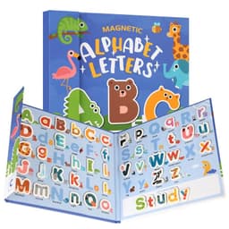 image-Busy Quiet Book Montessori Magnetic English Letters Card Pairing Exercise Puzzle Spelling Game Teaching Aids Education Toys Gift