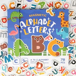 image-Busy Quiet Book Montessori Magnetic English Letters Card Pairing Exercise Puzzle Spelling Game Teaching Aids Education Toys Gift