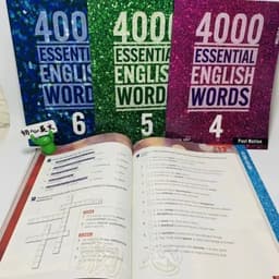 image-6 Books/Set New 4000 Essential English Words 1-6 Core Vocabulary Textbook for The Elementary Examination Books