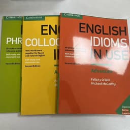 image-3 Books Cambridge English Color Printing English Vocabulary In Use COLLOCATIONS/IDIOMS/PHRASAL VERBS