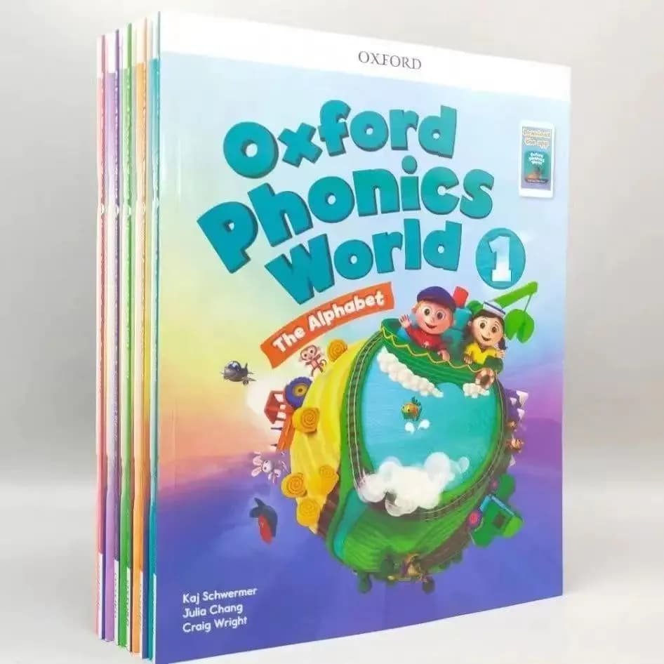 image-Books Oxford Phonics World 12345 Oxford Natural Phonics Textbook English Books Libros De Manga