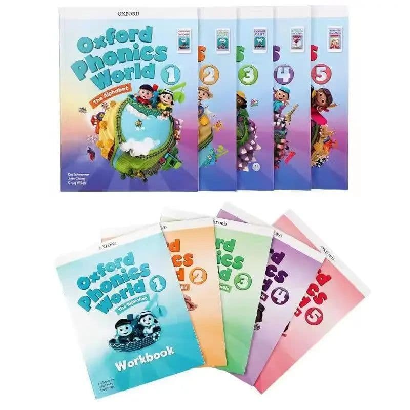 image-Books Oxford Phonics World 12345 Oxford Natural Phonics Textbook English Books Libros De Manga