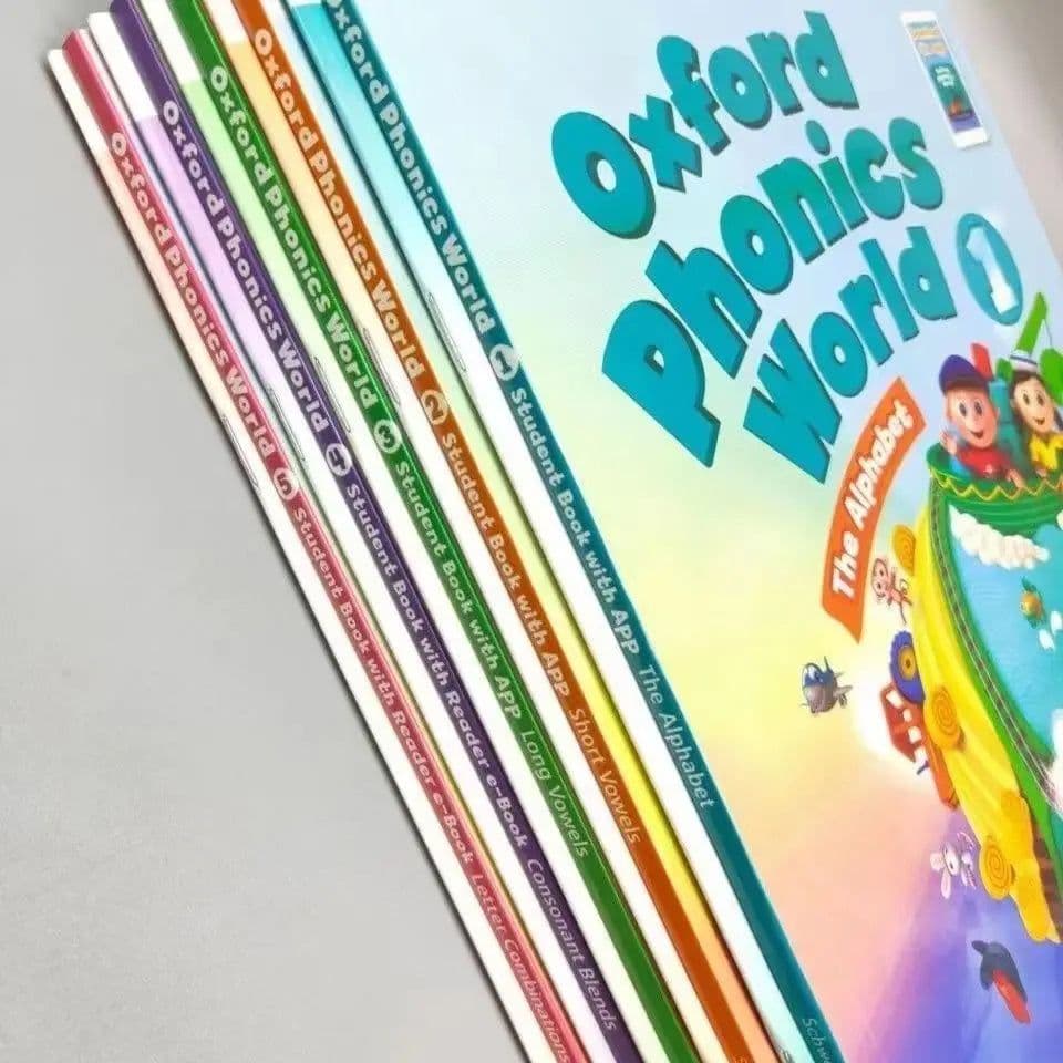 image-Books Oxford Phonics World 12345 Oxford Natural Phonics Textbook English Books Libros De Manga