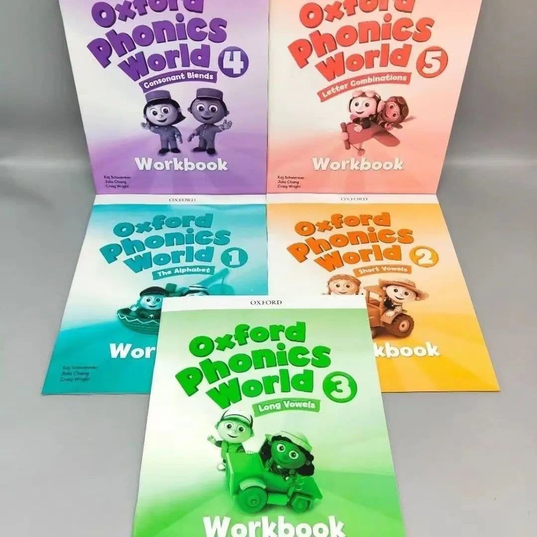 image-Books Oxford Phonics World 12345 Oxford Natural Phonics Textbook English Books Libros De Manga
