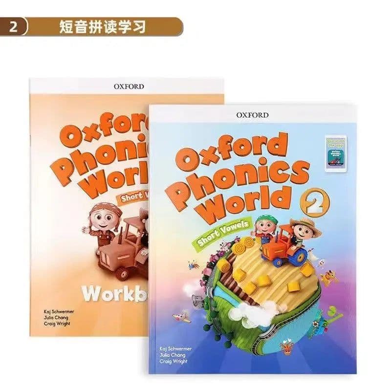 image-Books Oxford Phonics World 12345 Oxford Natural Phonics Textbook English Books Libros De Manga