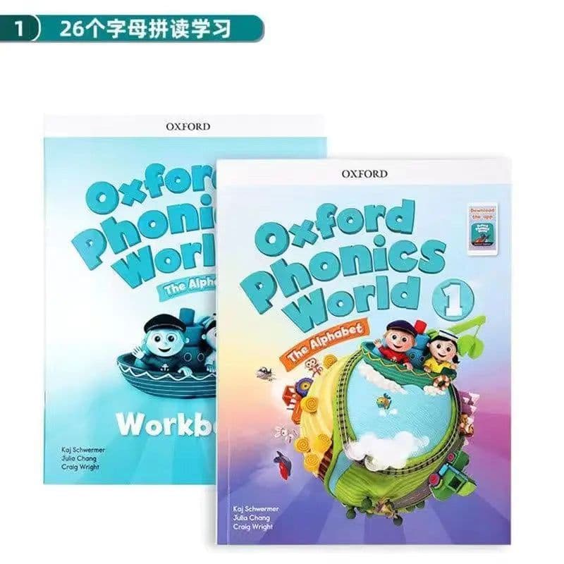 image-Books Oxford Phonics World 12345 Oxford Natural Phonics Textbook English Books Libros De Manga