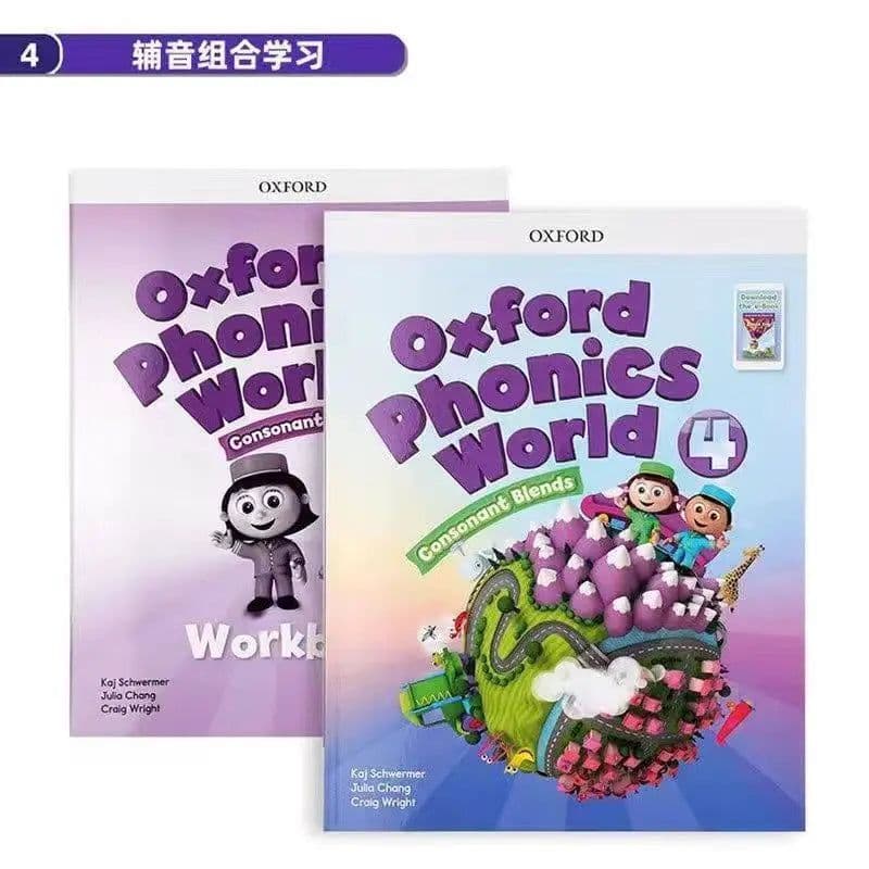 image-Books Oxford Phonics World 12345 Oxford Natural Phonics Textbook English Books Libros De Manga